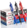 得力(deli)S01 经典中性笔0.5mm 12支装 蓝色 蓝色
