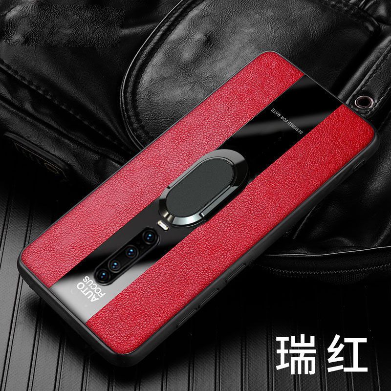 新款Redmik30手机壳红米k30磨砂5G版防摔redmik30男女保护硅胶套【12月_565 瑞红色【保时捷】磁环+挂绳红米K30