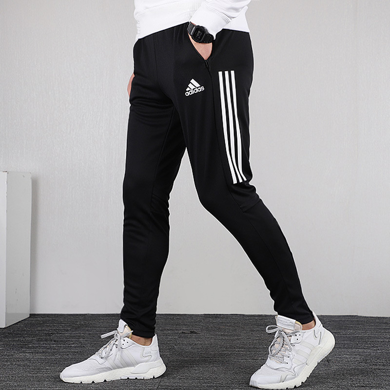 Adidas/阿迪达斯 男裤 休闲运动裤收口透气小脚/直筒长裤 B47217 CE3512 EA2475 EA2475/针织 S(175/76A)