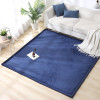 儿童床边防摔地垫宝宝爬行垫榻榻米垫客厅卧室地毯炕垫短绒飘窗垫_1_988 2X1.2米【厚2厘米】 苔绿色