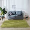 冬季羊毛绒客厅茶几小地毯加厚保暖卧室满铺装饰床边毛毯地垫_288 1.6x1米 草绿色