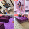 少女心房间地毯卧室床边满铺长方形床前拍照毯子客厅茶几榻榻米垫_1_175 4x2米（送门垫） 粉红色长毛