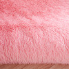少女心房间地毯卧室床边满铺长方形床前拍照毯子客厅茶几榻榻米垫_1_175 1.6x1米（送心形） 粉红色长毛