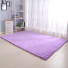简约风毛绒小地毯客厅茶几卧室满铺阳台地垫ins网红房间家用_618 200x160厘米 紫色