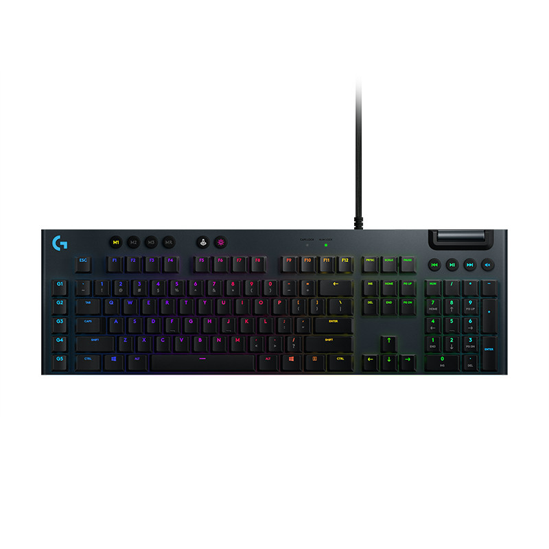 罗技(Logitech)G813 RGB机械游戏键盘 GL-C机械轴（920-009097）