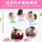 VIERUODIS【加厚搓澡巾】洗澡巾手套用品三件装拉搓背神器浴花球双层粗细砂_1 【加厚两用】搓澡巾（1条）蓝色