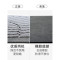 别墅大口半圆橡胶脚垫家用入户进耐磨垫子进户地垫垫地毯_3 50x80cm 多洛巴-浅灰色