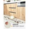 ins风厨房长条地垫现代家用防滑垫防水防油pvc可擦洗脚垫地毯_527 单个装:长150cmx宽45cm 小黄鸭手稿