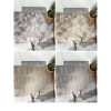 入户地垫进防滑垫家用口地毯入脚垫玄关耐磨防滑客厅垫_8 50x80cm 时光回廊-棕