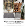 豪宅大口入户地垫厅脚垫家用防滑垫商业地毯户外进户垫_5 45x75cm【厚实不移位】 方语-蓝色