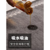 厨房地垫防滑防油家用长条脚垫耐脏地板垫子吸水吸油防水厨房地毯_4 50*180cm 几何蓝