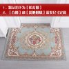 地垫进家用入户脚垫口地板垫子红色定制卧室客厅欧式厅地毯_262 120*180cm 双喜-咖啡色