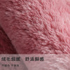 北欧ins客厅茶几地毯卧室满铺网红扎染床边长毛毯可定制_2 140CM×200CM 天青色