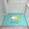 简约入户地垫家用脚垫进厅地毯垫口防滑垫定制家用垫子_1_309 0.6&times;0.9米（支持裁剪，可定制） 透明北欧-87