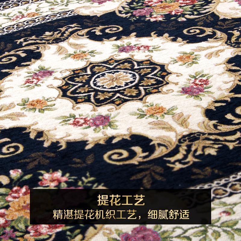 加厚欧式圆形地毯电脑椅子转椅吊椅垫子客厅卧室书房地垫可机洗_7_76