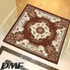 欧式地垫垫脚垫厅卧室客厅地毯方形入户垫子定制_706_191 90×90CM 165咖啡色