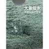 加厚浴室防滑垫卫生间地垫吸水脚垫纯色柔软家用垫卧室地毯_2_177 80×120CM 浅驼色