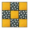 现代客厅拼接地毯加厚榻榻米地垫家用房间满铺地板垫子卧室床边毯_314 六块装（120*180cm)送魔术贴 爱犬小柴KTPK01