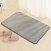进垫卧室地毯厨房脚垫卫浴室防滑垫子家用口卫生间吸水地垫_1_516_934 50x80CM【浴室卧室门口】 加厚紫色