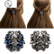 韩国发饰发抓头发夹子顶夹复古后脑勺水钻时尚抓夹小女中号_59 仿水晶中爪9号蓝色
