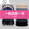 橡皮筋发圈女弹力加粗成人马尾黑色皮套头饰毛巾发绳扎头发头绳_1 大号粉红诱惑五根装