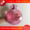 防爆安全圆形PVC冲水热水袋充水含迷你小金鱼暖水袋暖手袋注水_6 鲜粉红色1L大圆无鱼