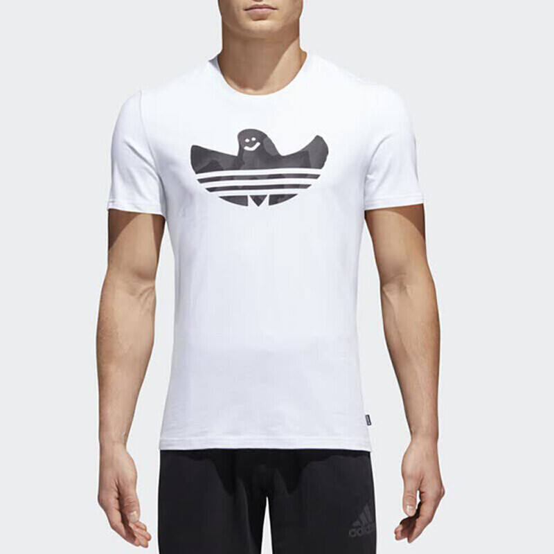 阿迪达斯（adidas）男款女款运动休闲圆领短袖T恤DN9066/CF3110 XS CF3110