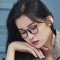 SUN TILES可配近视眼镜女男有度数韩版潮复古眼睛框镜架男款平光网红款大圆脸2212 镜框+1.56防蓝光镜片（近视300度以内）
