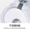 猫碗不锈钢狗碗双碗不湿嘴自动饮水器两用猫宠物粮狗食盆猫咪用品_5 适合猫/小型犬 粉红色+防漏餐垫蓝色