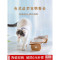 猫碗猫食盆陶瓷双碗狗单碗悬挂不锈钢宠物碗饮水保护颈椎猫咪用品