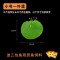 圆鱼缸小型桌面创意玻璃睡莲圆形水培植物金鱼缸一体水养家用造景_1 默认尺寸 小号一叶莲【不包含缸】