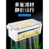 乌龟过滤器吸粪顶部上置鱼缸水幕式过滤盒外置低水位循环自制净水_1 默认尺寸 普通款：大号【标准套餐3】