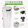 养龟盆乌龟缸带晒台养乌龟专用生态龟缸小型别墅家用豪华水陆创意_2 默认尺寸 中号缸：套餐一.