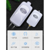 增痒供养鱼箱增氧泵鱼缸抽氧加养机蒸养器养鱼静音小型家用氧气泵 默认尺寸 QBS-20：双孔2*3.4L【配气泡石】