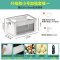 小型鱼缸乌龟龟缸过滤器低水位免换水浅水净水过滤盒大型家用自制 默认尺寸 【升级款】；小号加强套餐1