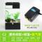 水培植物养鱼缸一体家用塑料创意懒人小型免换水桌面斗鱼专用客厅_1 默认尺寸 黑色标配+绿藻+氧气泵