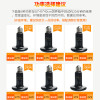 陶瓷灯发热灯取暖宠物恒温蜜袋鼯加热灯鹦鹉保温灯乌龟加温灯保暖 默认尺寸 200W（黑色）