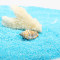 鱼缸底砂造景装饰石头沙石河沙子细天然底沙彩石海蓝色鱼缸沙10斤_1 默认尺寸 白玉石1斤