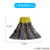 鱼缸火山石造景气泡假山石头增氧氧气泵吐泡泡摆件装饰品小件水族_1 默认尺寸 小号火山普通款
