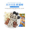鱼缸过滤材料十合一细菌屋玻璃陶瓷环火山石珊瑚骨活性炭净水滤材 默认尺寸 【大方】20根送5根共25根