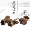 水族箱摆件鱼缸造景陶瓷躲避屋陶罐躲避洞穴虾屋鱼缸造景装饰摆件_2 默认尺寸 躲避屋B款