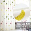 北欧风ins新款窗帘客厅卧室创意飘窗网红定制隔断帘遮光挂帘 宽3.5高2.6挂钩【高度免费裁剪】 绣花火烈鸟纱帘
