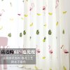 北欧风ins新款窗帘客厅卧室创意飘窗网红定制隔断帘遮光挂帘 宽4高2.6挂钩【高度免费裁剪】 绣花火烈鸟纱帘
