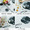ins北欧网红波点桌布防水防油茶几餐桌布艺棉麻小清新家用长方形 【棉麻防水】100*140cm 相信自己桌布