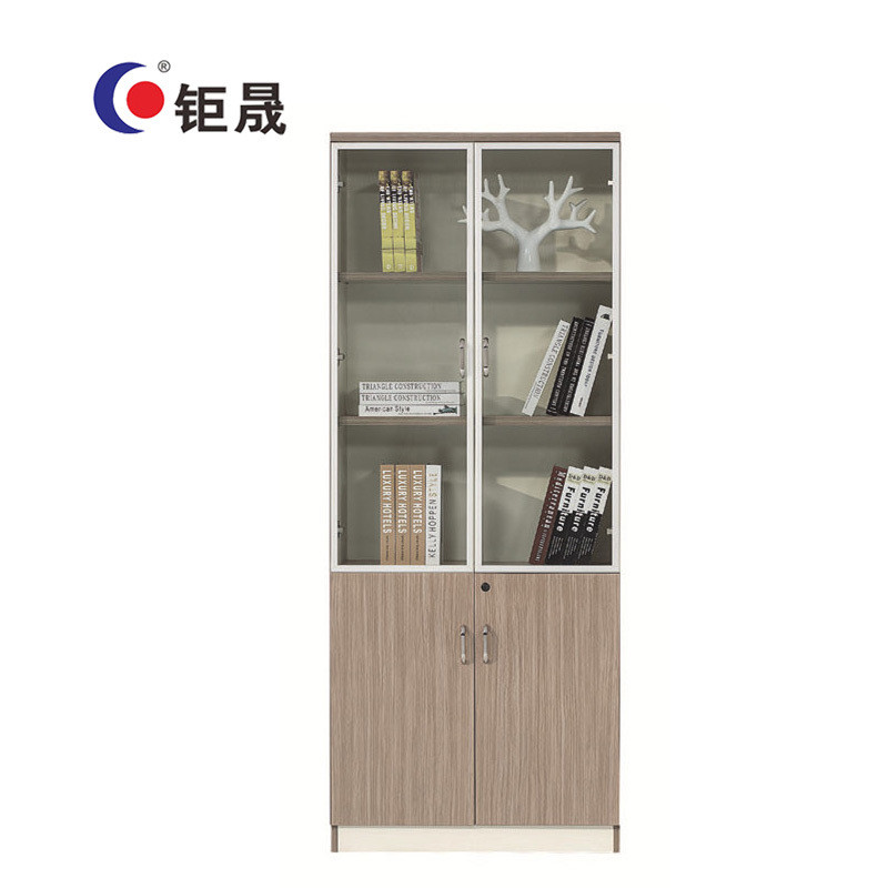 钜晟办公家具板式0.8米两门文件柜书柜21F201