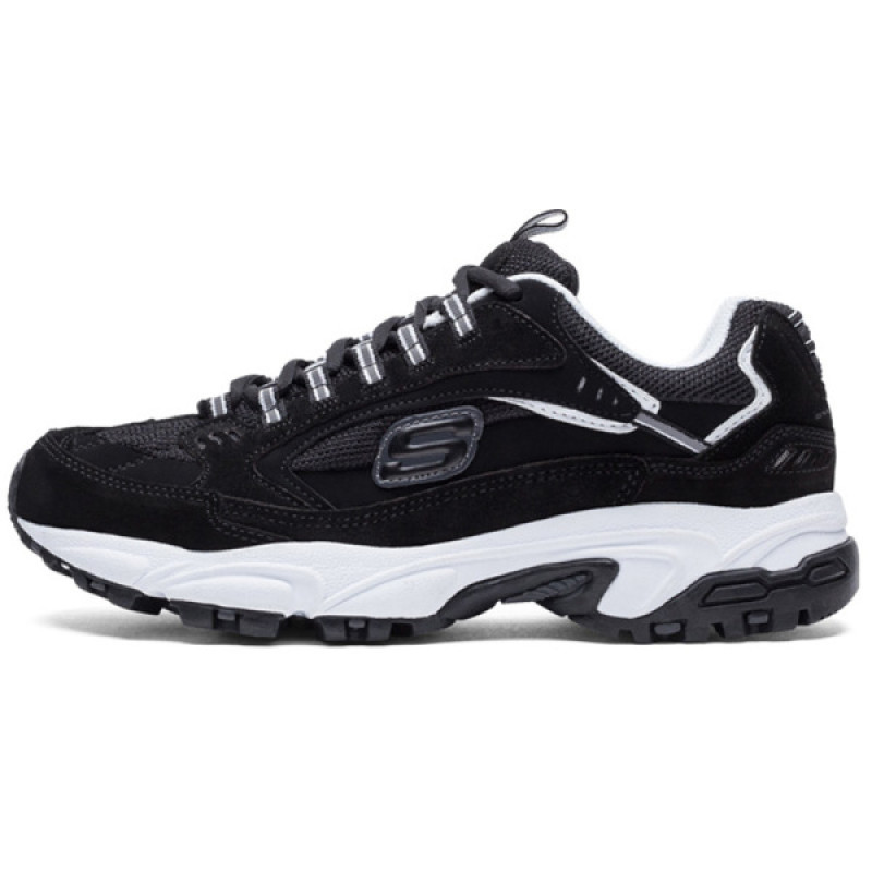 斯凯奇（SKECHER）男鞋秋季新款运动鞋休闲鞋透气低帮鞋999688 999688-BLK（男） 11（44.5码）