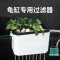 乌龟缸低水位过滤器抽水泵换水器过滤增氧循环四合一鱼缸过滤器_1 默认尺寸 U型过滤大号套餐一