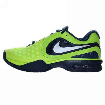 正品耐克nike纳达尔2013秋季最新款中网球鞋487986 airmax 绿色