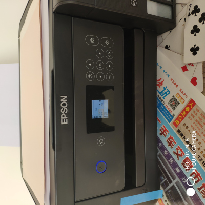 爱普生(EPSON)L4168 深邃黑 喷墨打印机 墨仓式 彩色无线多功能一体机 商用办公家用学生作业打印机（打印 复印 扫描 wifi 自动双面）晒单图