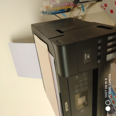 爱普生(EPSON)L4168 深邃黑 喷墨打印机 墨仓式 彩色无线多功能一体机 商用办公家用学生作业打印机（打印 复印 扫描 wifi 自动双面）晒单图